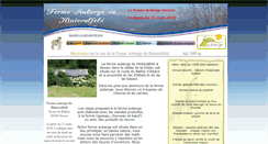 Desktop Screenshot of ferme-auberge-du-hinteralfeld.com